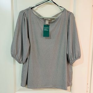 H&M Puff Sleeve Blouse Brand New with Tags
